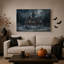 Art mural sombre sur toile Halloween-2008268612
