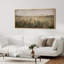 Art mural sur toile, "Mute Meadow Wildflower" - Scène de nature rustique pour vestibule ou bureau-115165330-115165328