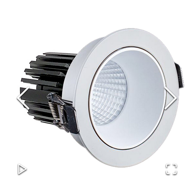 Ensemble d'éclairage encastré non réglable 3 po DEL, Blanc