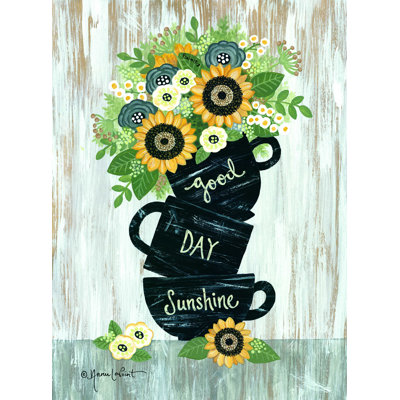 «Good Day Sunshine» par Annie Lapoint - reproduction d'art sur toile tendue