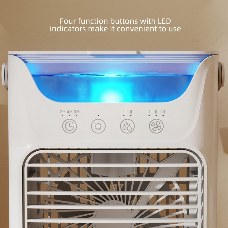 Desk Fan, Grey