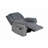 Dark Grey Corduroy Recliner Motion Chair, Modern Reclining Sets For Living Room/RV/Apartment
