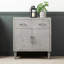 Hassania 80.5cm Wooden Sideboard for Living Room Furniture, 2 Door 1 Drawer Buffet Cabinet