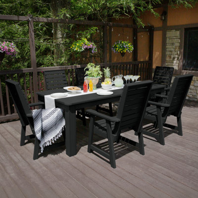 Midwest 7 Piece Dining Set by Beachcrest Home