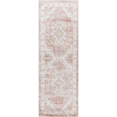 Brick Oriental Indoor Rug