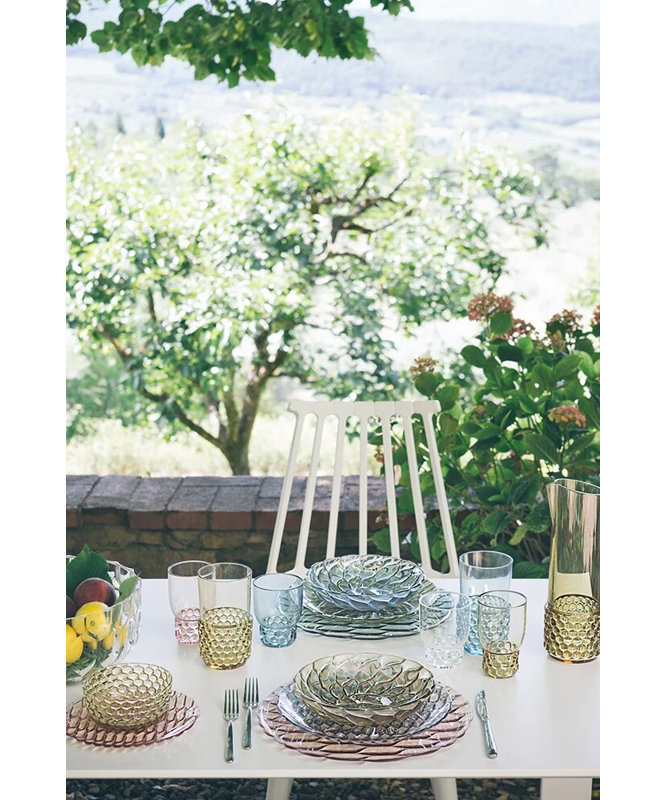 Jellies Salad/Dessert Plate, Light Blue