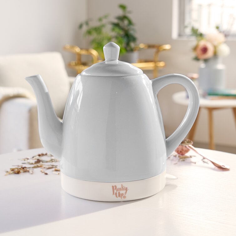 Miyuadkai cup Cold Kettle Large Capacity Plastic Kettle Cold Boiling Water  Kettle High Temperature Household Juice Cup Milk Tea Shop Teapot kitchen  White one Size 