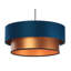 Rivington 1 - Light Black/Silver Drum Pendant-1367904981-1446423864