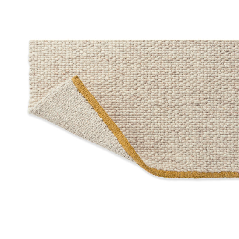 Craft Matter Plain Warm White 049106, Rectangle 4'7" x 6'6"