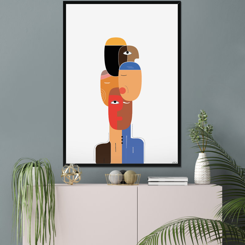 Deloyd Single Picture Frame Print on Canvas
