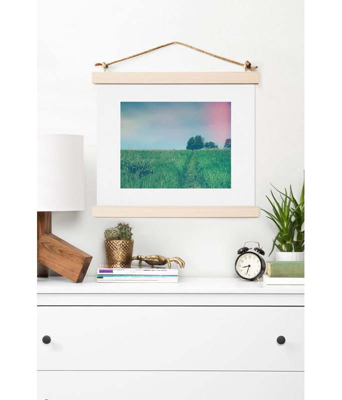 « summer solstice », reproduction de photo, H 11 po x l 14 po x P 0,13 po