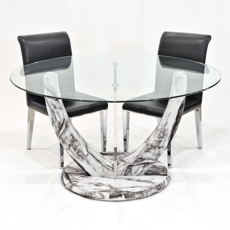 Titus 4 - Person Dining Set, Black