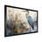 Blue Great Heron In Miminal Harmony II On Canvas Print-337758972-337758964
