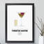 Pornstar Martini Cocktail - Picture Frame Typography-62804000-62804006
