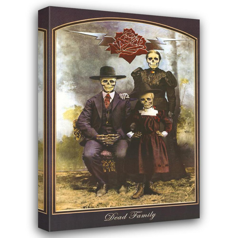 Grateful Dead - Famille morte, H 24 po x l 16 po