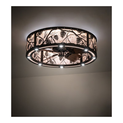 Jahmeel 30'' Ceiling Fan with LED Lights