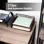 Rangement de bureau, rangement pour dossiers, bureau, filet métallique