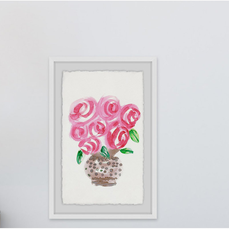 Tropical Pineapples - Single Picture Frame Painting, 45cm H x 30cm W