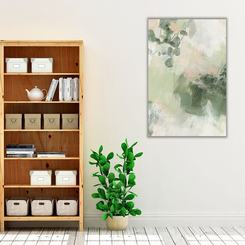 «Lillypond Dream II», reproduction d'art sur toile, H 30 po x l 20 po
