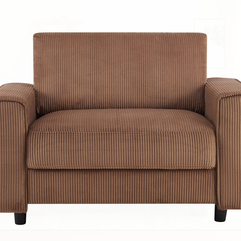 Chaise moderne et minimaliste, Brun