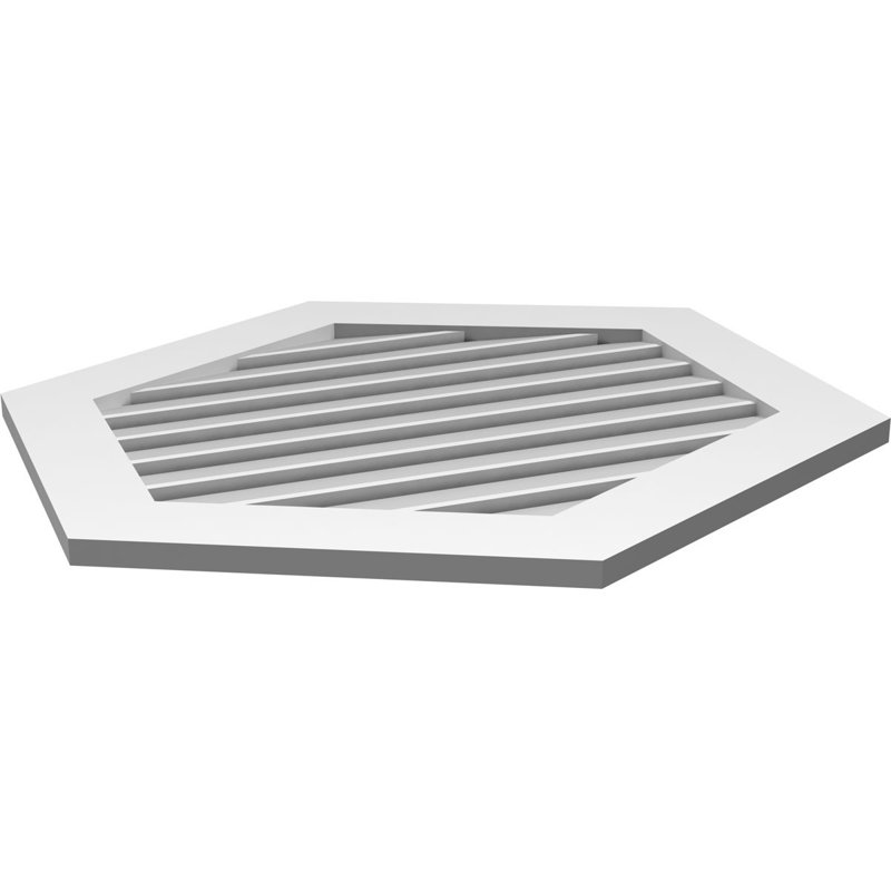 Pente verticale verticale en uréthane 6 pi, 1" H x 32" W x 32" L