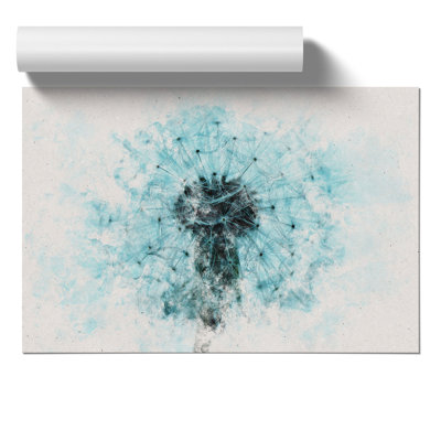 Dandelion Seeds Watercolour - Frameless Print