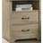 Elettra 22"W Light Oak Finish 2-Drawer Nightstand Bedside Table with USB Charging  Ports-842830150