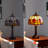 12" Tiffany-Style Stained Glass Table Lamp