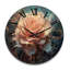 Horloge murale Coral Blue Rose Reverie-365818336