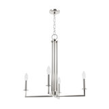 4 - Light Geometric Rectangle Chandelier