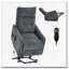 Fauteuil inclinable Power Lift avec massage et chaleur pour personnes âgées, mécanisme de mouvement robuste et une clé USB pour la recharge
