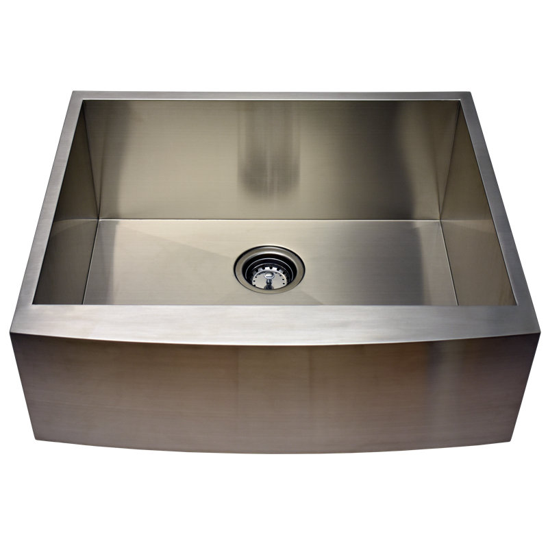 24'' L Single Bowl Stainless Steel Kitchen Sink