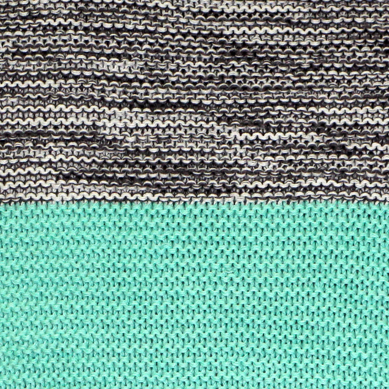 Coussin Hygge, Vert / Gris