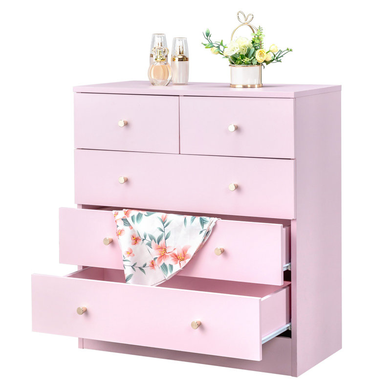 Commode haute 28,7 po, Rose
