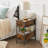 2- Drawer End Table and Built-In Outlets