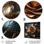 «Golden Rose», impression d'art mural «Roses»-104687227-104687233