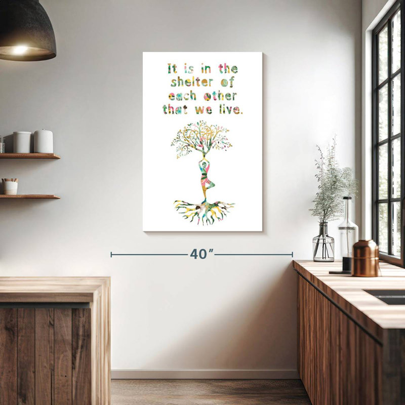Tergel Yoga Tree, 39" H x 26" W