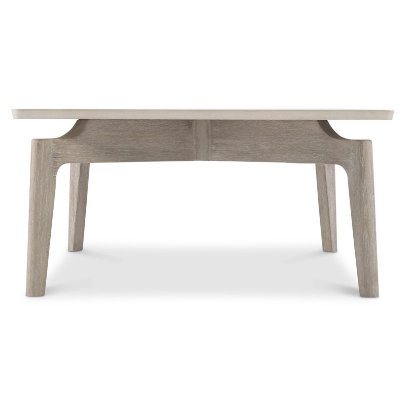 Aurora Outdoor Teak Coffee Table, 15" H x 54" W x 30" D
