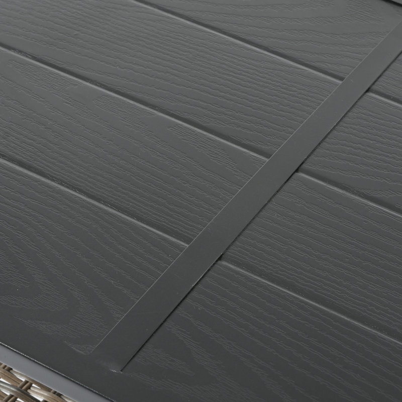 Outdoor Furniture Enticing: Pe With Metal Table & Cushions Garden Lounge : 4 -Protective Layer