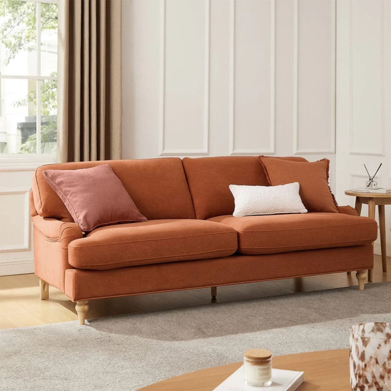 Simple, Orange-brun