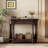 Retro Corner-curved Console Table-632161178
