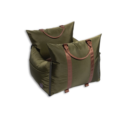 Marco Single Seater Travel Pet Bed, Army