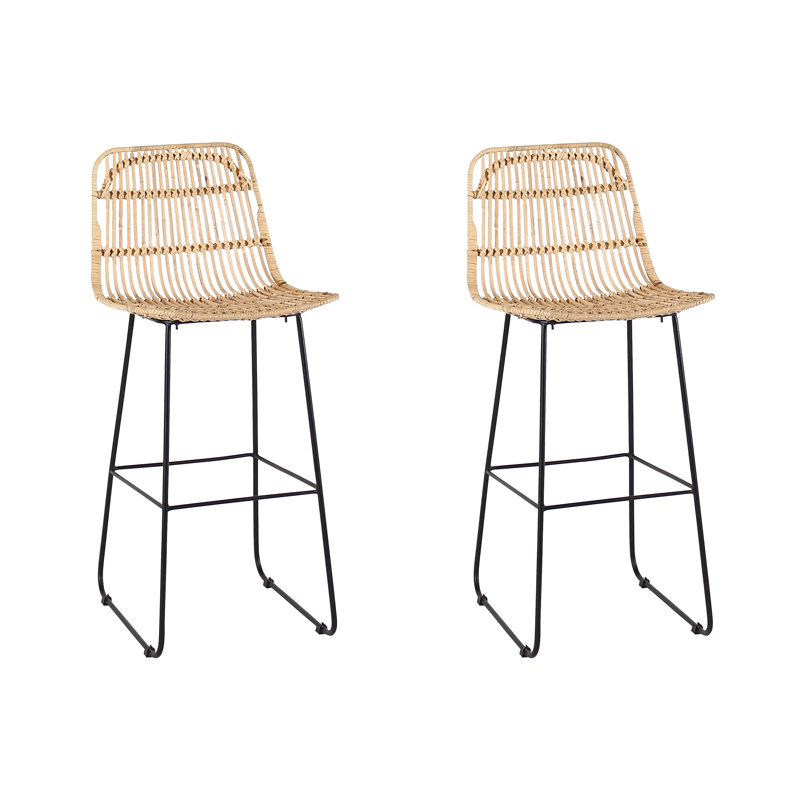 Nadell Wicker Bar Stool