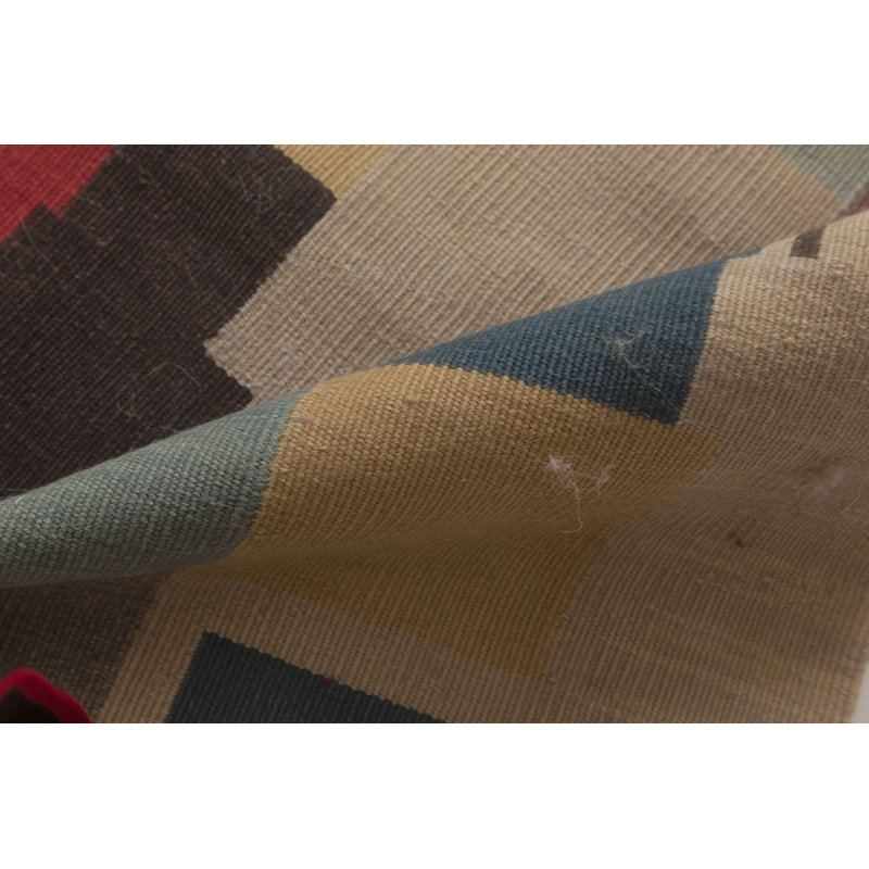 Tapis bleu / brun Modern Modern