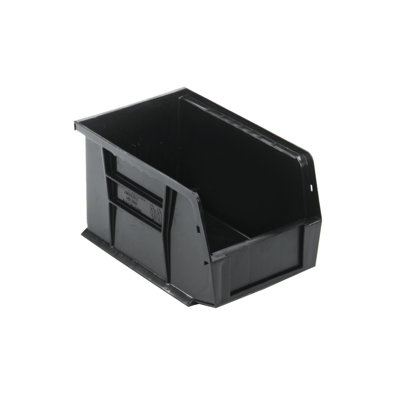  QUS221BK - Ensemble de 12 bacs de rangement ultra-robustes empilables et suspendus L 10 po x l 6 po x H 5 po