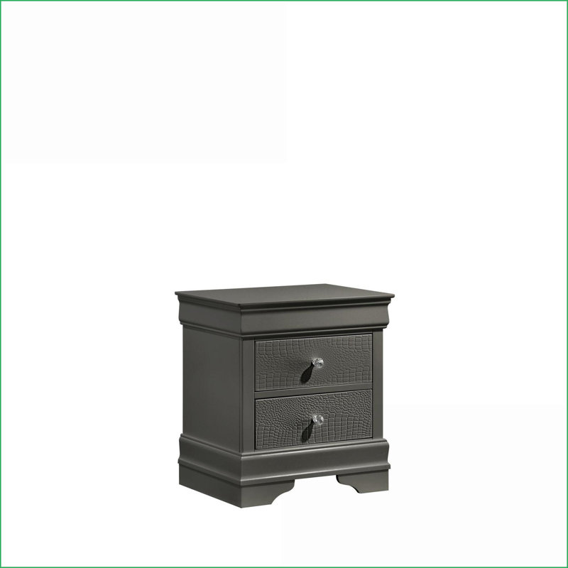 Table de chevet 2 tiroirs Blaze