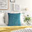 Coussins décoratifs réversibles en velours côtelé rembourrés de polyester moelleux de couleur unie Wide Wale-24109964-24109963