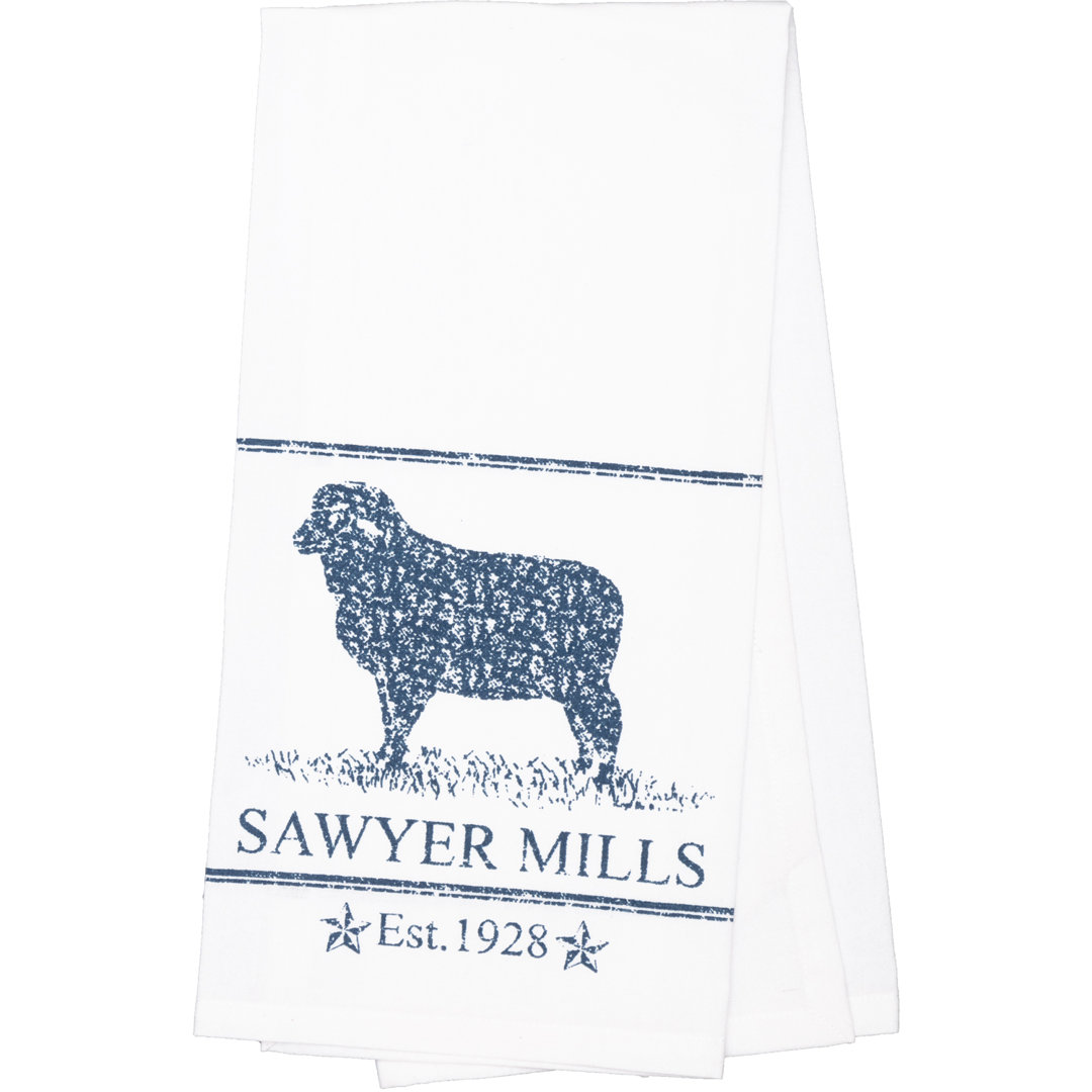 Sawyer Mill Tea Towel Kitchen Towel VHC Brands
