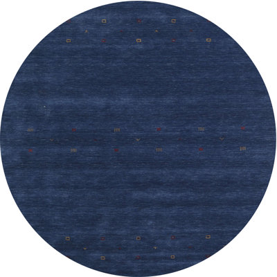 Tapis bleu contemporain Carnforth