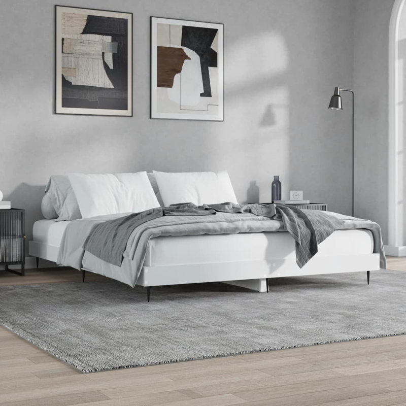 Ashayla Bed, 120 x 200 cm, White